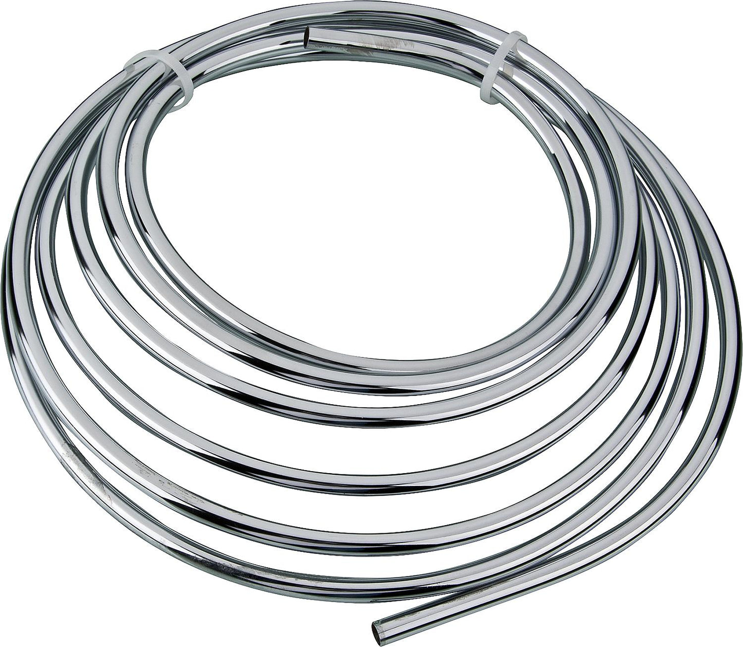 Copper pipe in coils, model 238/5, Ø 8 mm, 5 m coil, chrome-plated