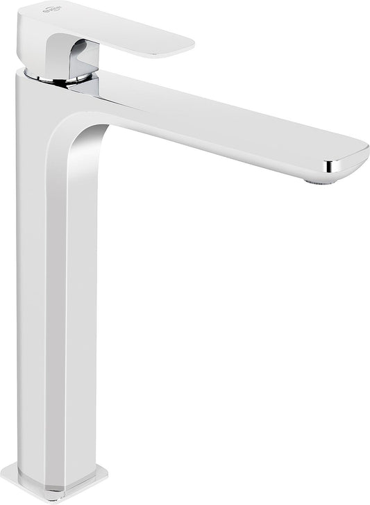 Waschtischmischer Evando Ausladung 185 mm mit Klicker-Ablauf chrom