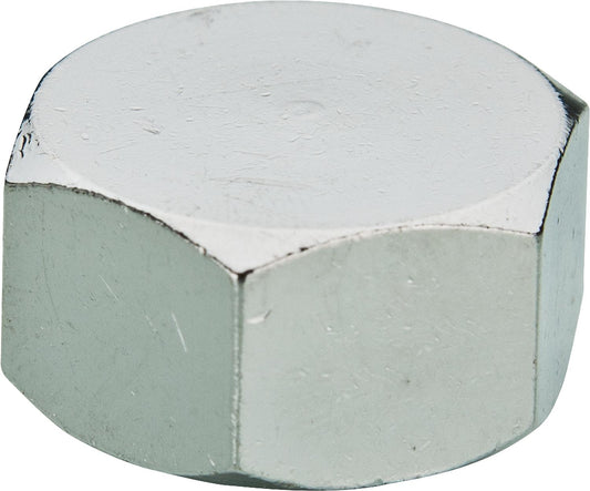 chrome-plated cap 3/8"