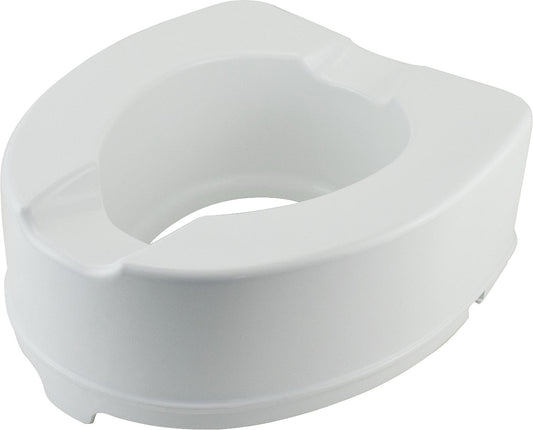 Abattant de toilettes Elga sans couvercle, en PP, blanc, hauteur 140 mm