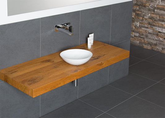 Alape SB.K300.GS countertop washbasin Ø 300 mm, white