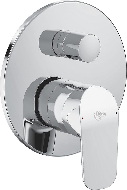 Ideal Standard Ceraflex concealed bath mixer with rosette Ø 163 mm, chrome