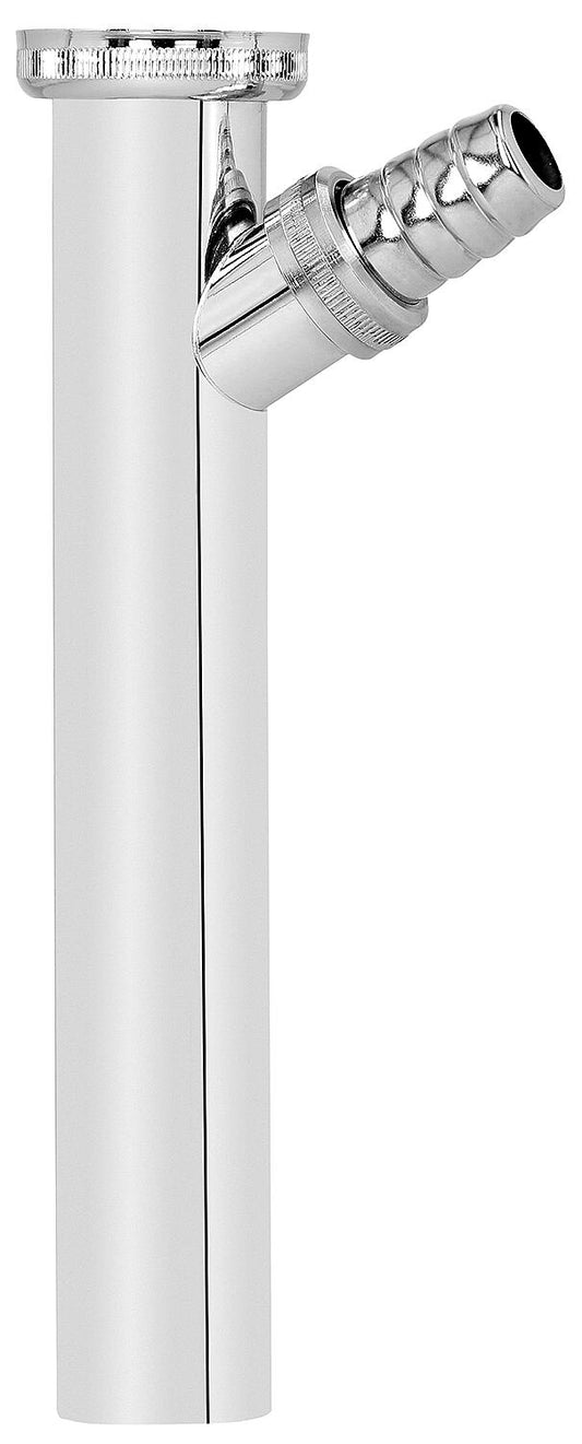 Tube en laiton réglable, chromé, 45°, 32 x 200 mm, avec raccord fileté 3/4".