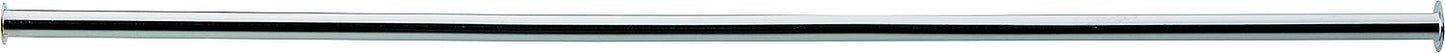 Chrome-plated copper pipe 3/8" flare x 1/2" flare 10mm x 400mm