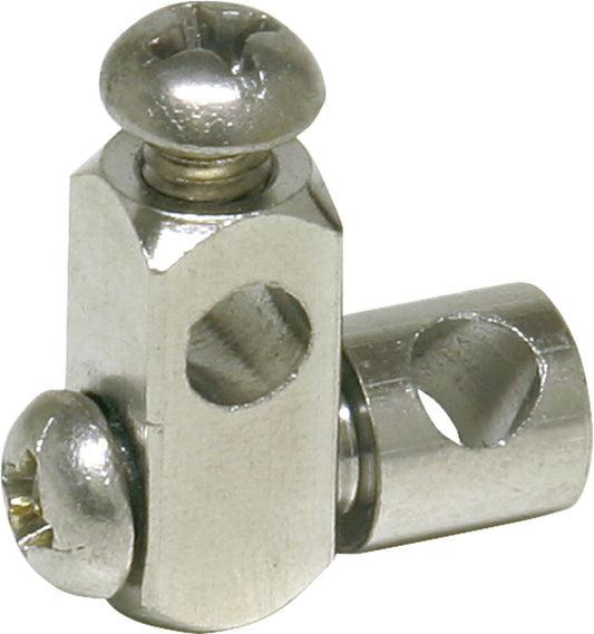 Brass joint piece for eccentric fitting