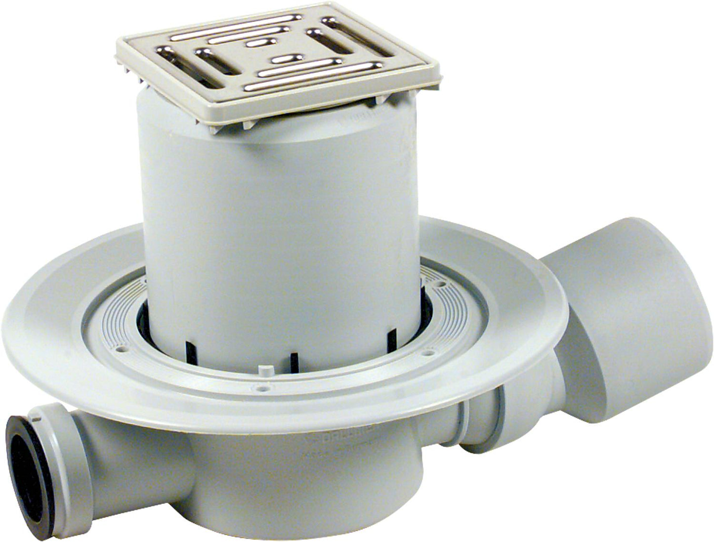 Siphon de salle de bain avec rallonge de 100 mm, DN 50 horizontal