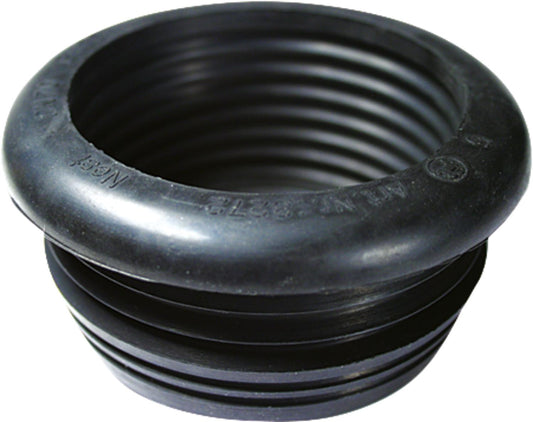 Caoutchouc rainuré DN 50 75 x 60 mm