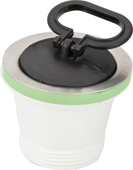 Robinet d'évier de 1 1/2 po avec bouchon et crépine en plastique