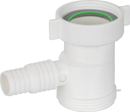 Raccord PP 1 1/2" avec raccord de tuyau