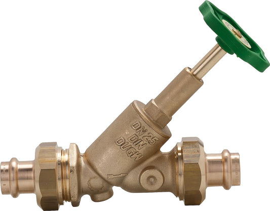 vanne à passage libre