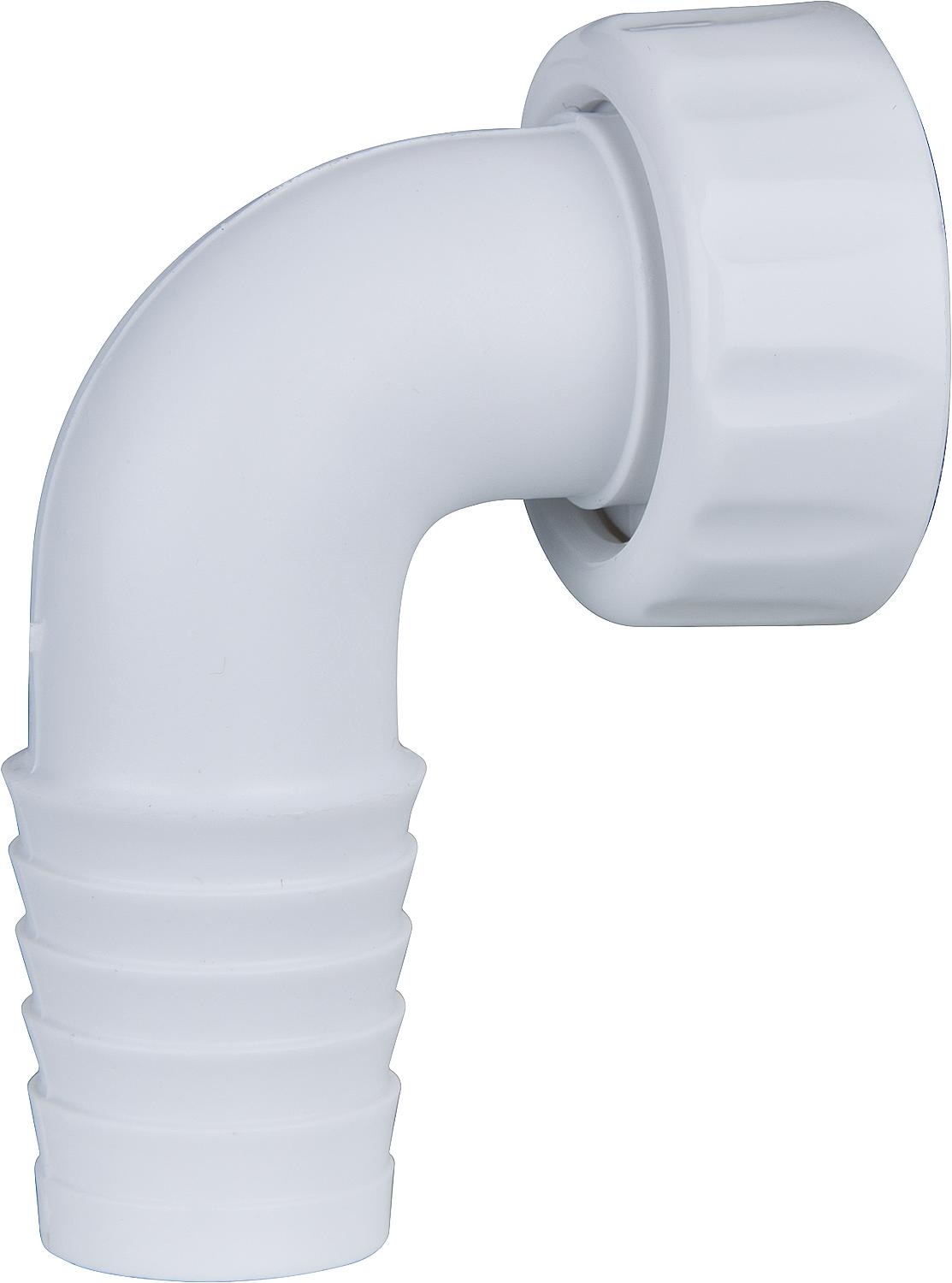 Unterputzsiphon mit Edelstahl-Rosette DN 40/50