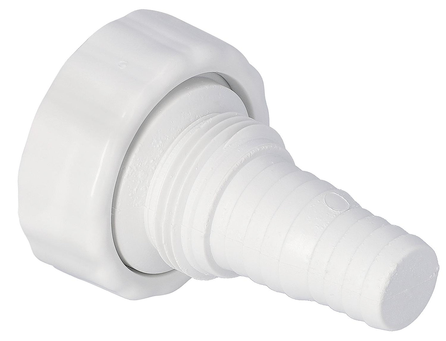 Raccord cannelé avec écrou union droit 1 1/2" pour 93 008 05 avec joint