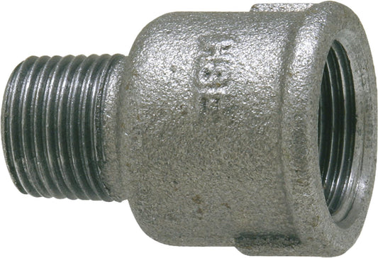 Malleable iron fitting, black reducing socket, 1/2" x 3/8" type 246 (i/a)