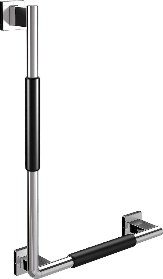 Winkelgriff 90° emco System 2 rechts,mit rutschh. Ummantelung