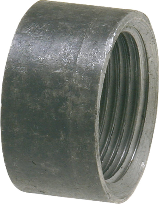 Half socket, black 1/4" type 16d, DIN 2986