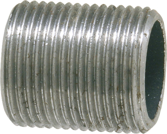 Pipe nipple, black 3/8" type 22, DIN 2982