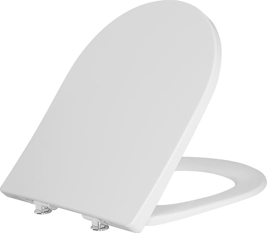 Geberit Acanto White toilet seat, soft-close + quick-release