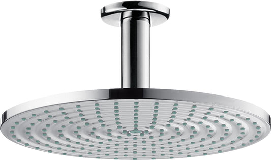 Hansgrohe Raindance AIR 1 overhead shower, spray pattern Ø 240 mm, chrome, with air injection technology and ceiling connection