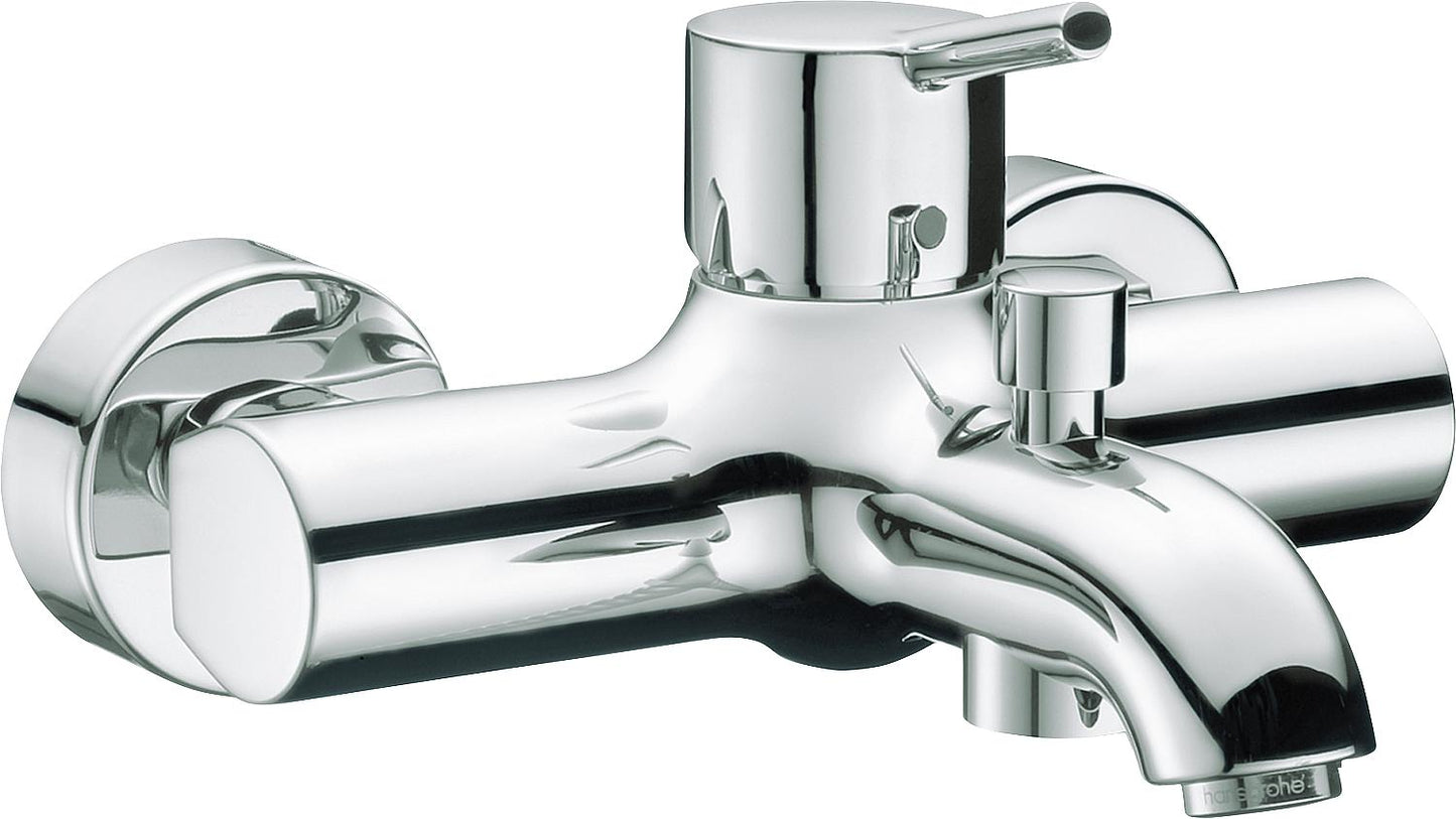 Hansgrohe Talis S surface-mounted bath mixer, projection 172.5 - 180 mm, chrome