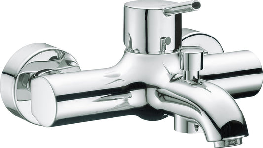 Hansgrohe Talis S surface-mounted bath mixer, projection 172.5 - 180 mm, chrome