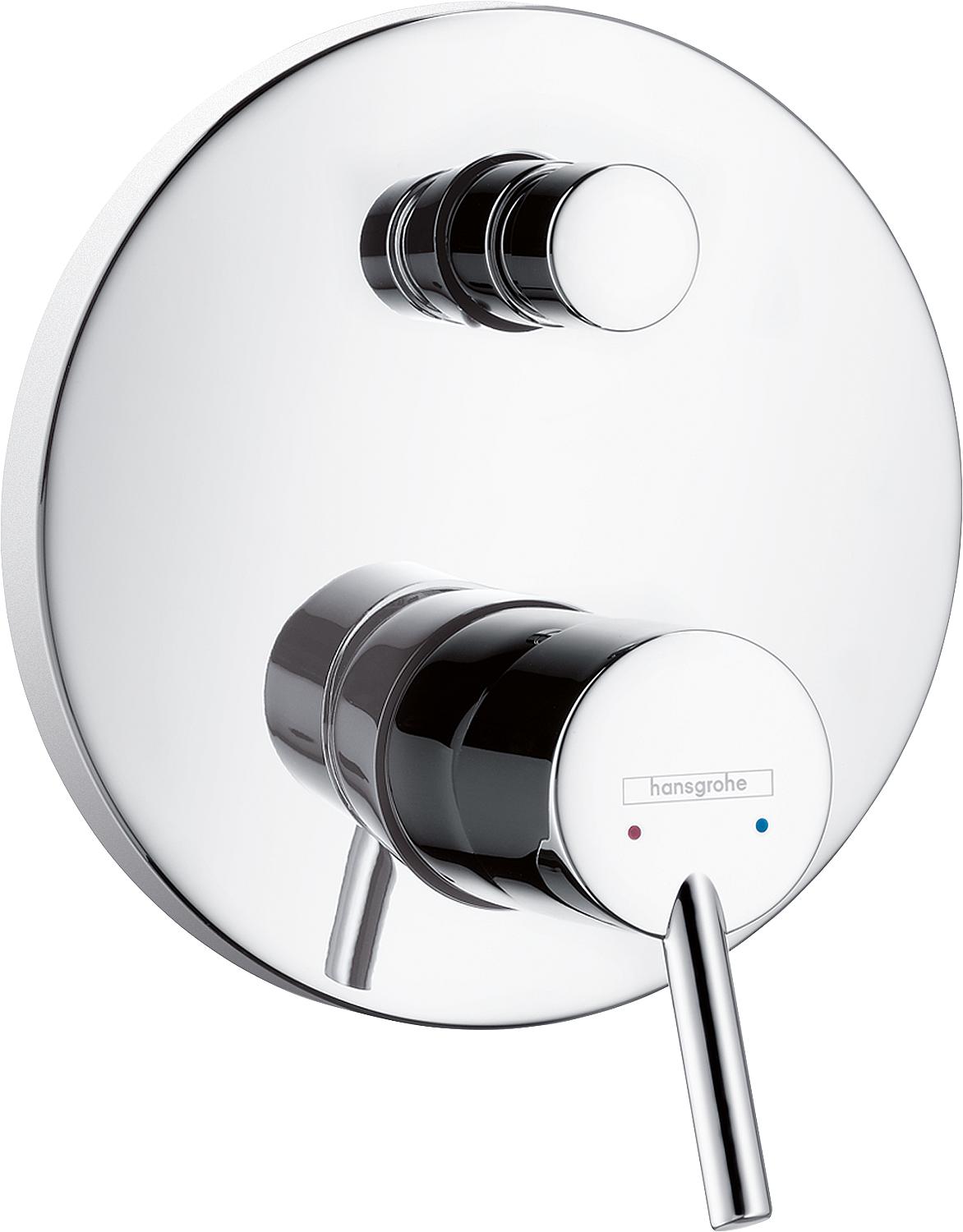 UP-Wannenmischer Hansgrohe Talis S Rosette Ø 150 mm chrom mit Rückflussverhinderer