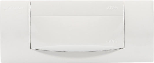 Geberit Betätigungsplatte 300 T Betätigung oben, zu UP-Spülk. weiss-alpin Ref.Nr.115.333.11.1