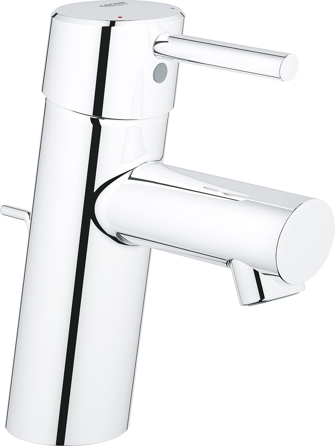 Grohe Concetto basin mixer, 101 mm projection, chrome