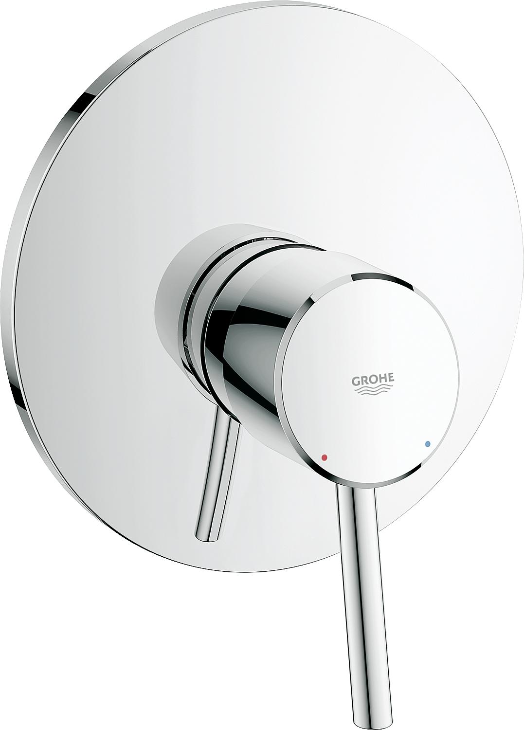 Concealed shower mixer Grohe Concetto rosette Ø 161 mm chrome
