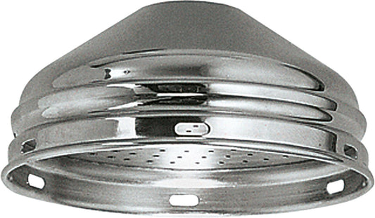 'Relexa' overhead shower, DN15 shower head D=85mm, 50mm high sheet brass