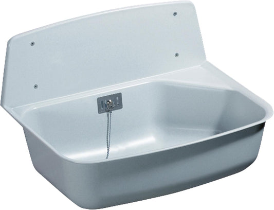 Kunstoff Ausgussbecken Typ Basic, ohne Wandstütze