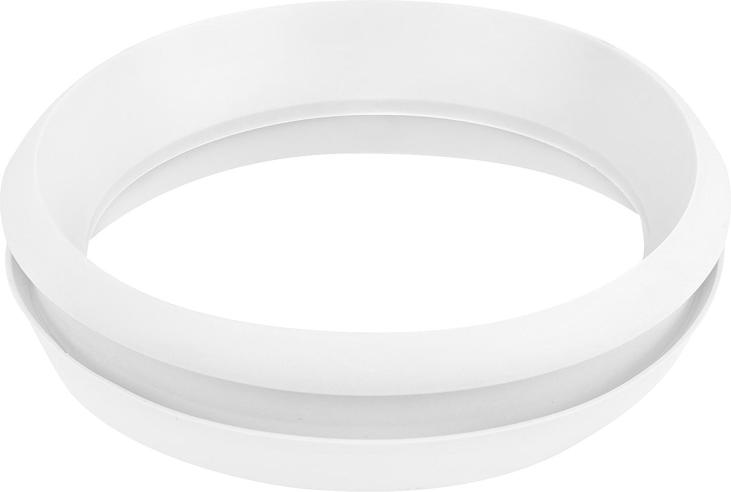 Rubber toilet outlet connector for WC with internal outlet on HT pipe NW100, light