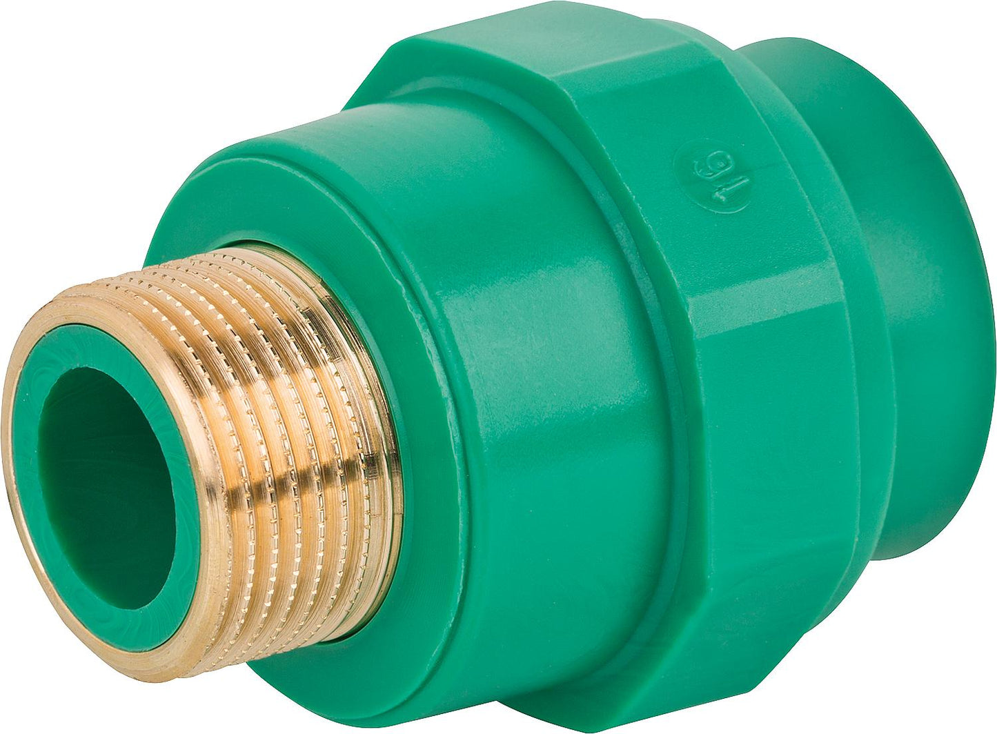 PPR pipe coupling AG PN25 20 mm x 1/2"