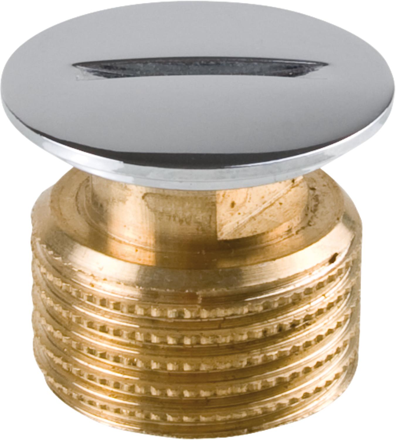 Blind plug 1/2'' Chrome plated