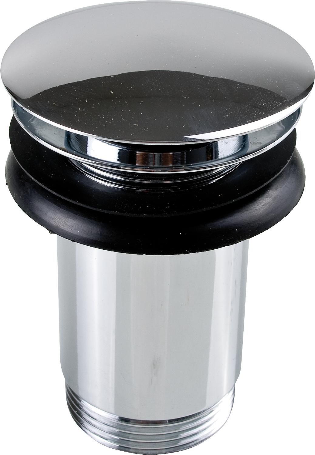 Robinet de vidange 1 1/4'' avec fermeture par bouton-poussoir