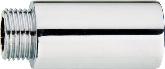 Tap extension LUX brass chrome-plated, DN25 (1") x 50 mm