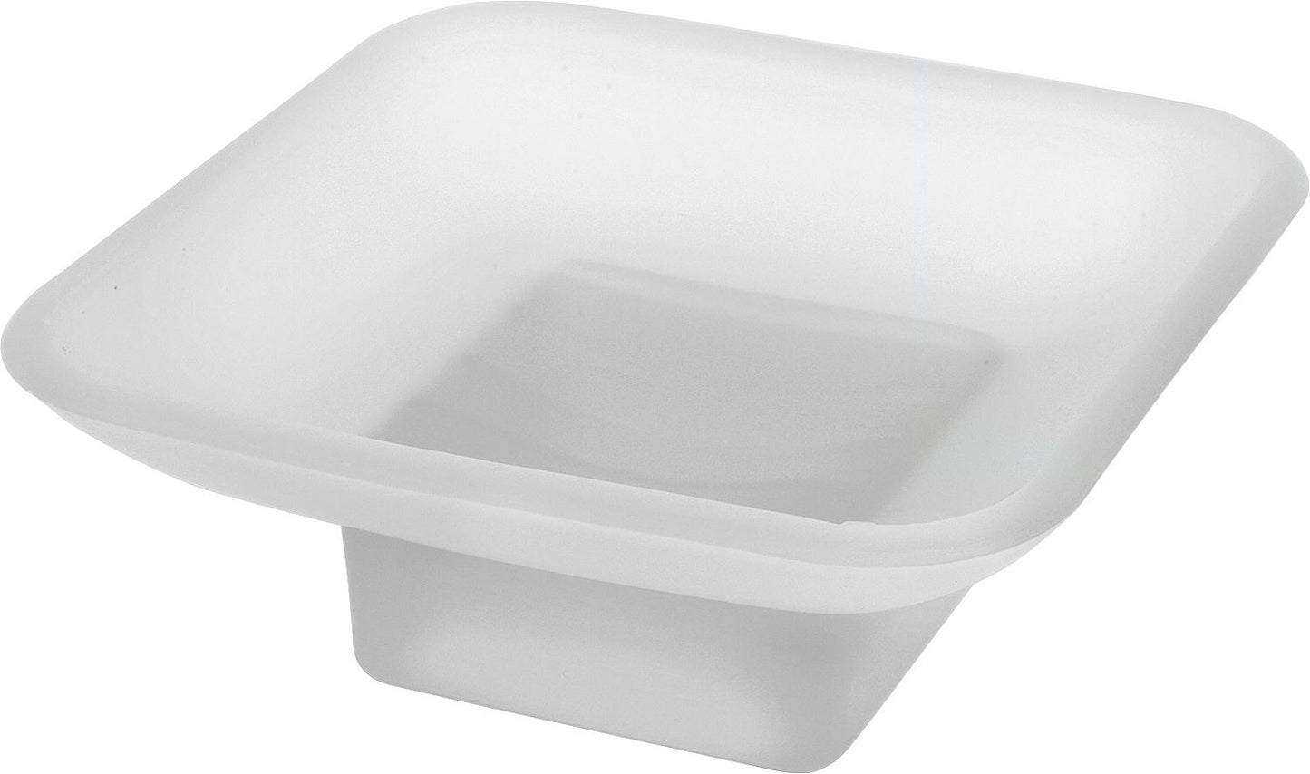 Plateau de remplacement pour porte-savon Eivor 93 135 41, en verre dépoli