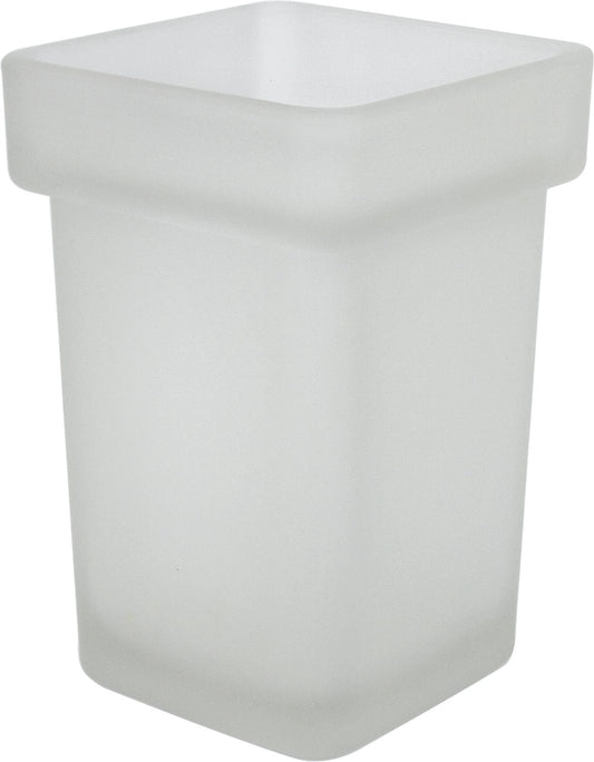 Replacement drip tray for 93 135 56 Eivor wall-mounted toilet set, frosted glass