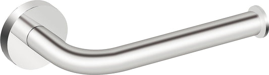 Eldrid paper roll holder without lid, brass, chrome-plated, round, right-hand side