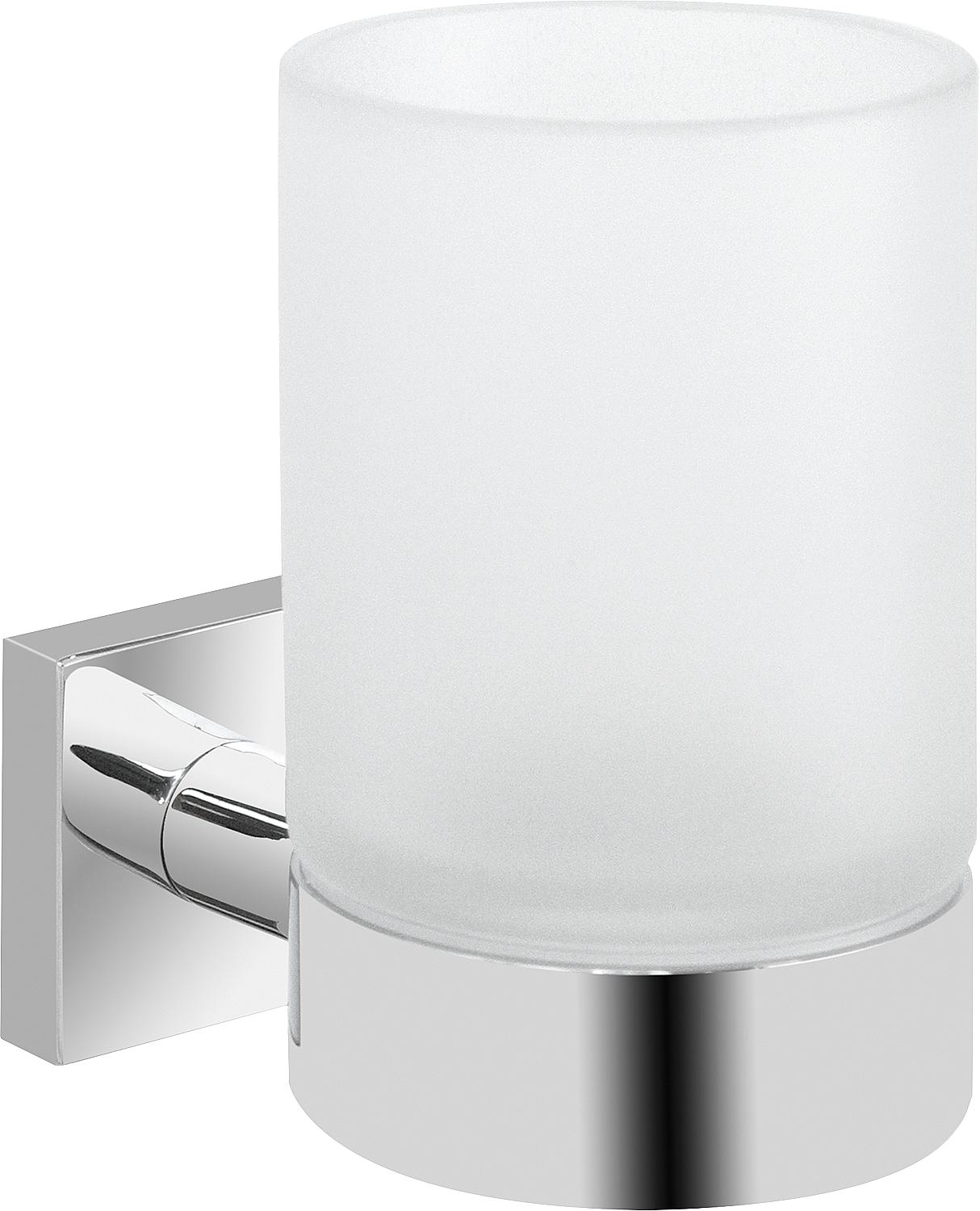 Glass holder Elean nero brass black