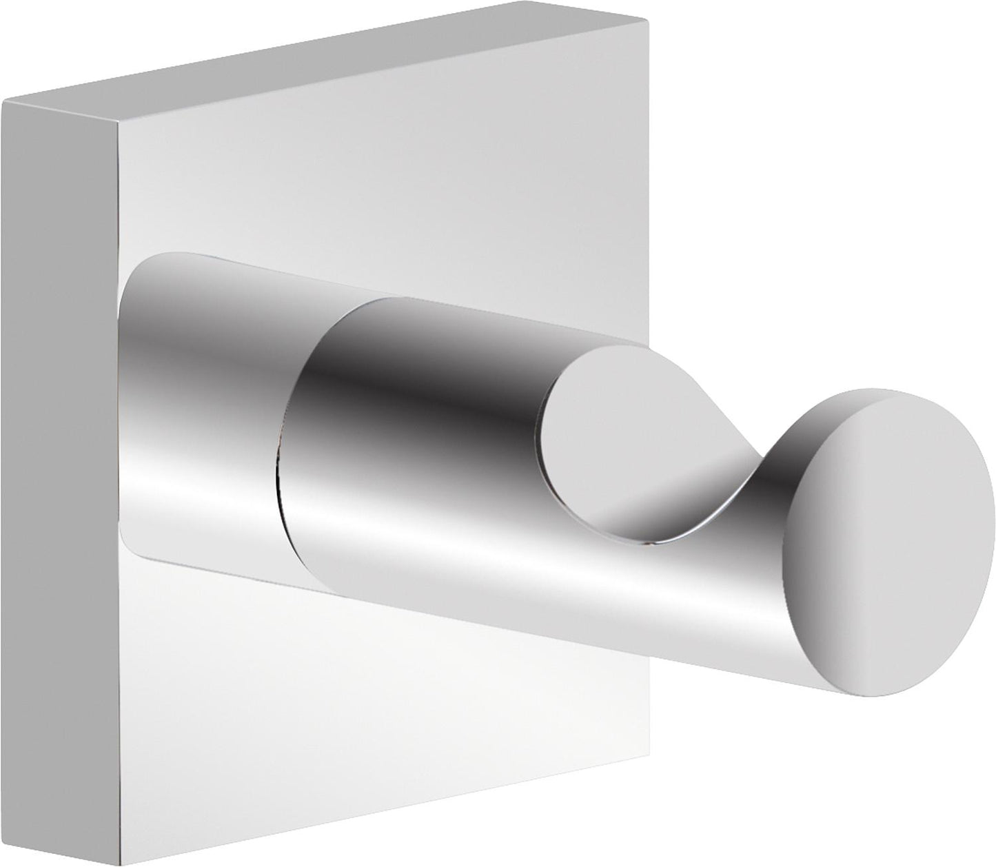 Elean nero black brass towel hook