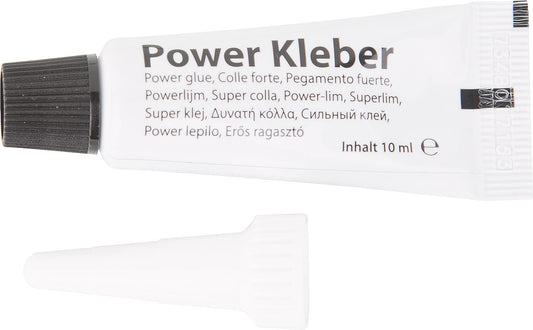 Adhesive for 2 wall adapters, removable without residue