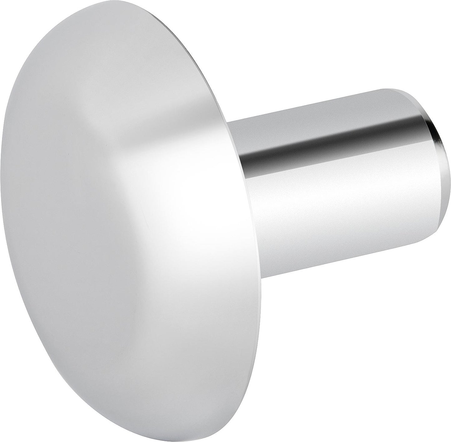 Rosace d'étanchéité en plastique chromé pour tuyaux de siphon de 32 mm