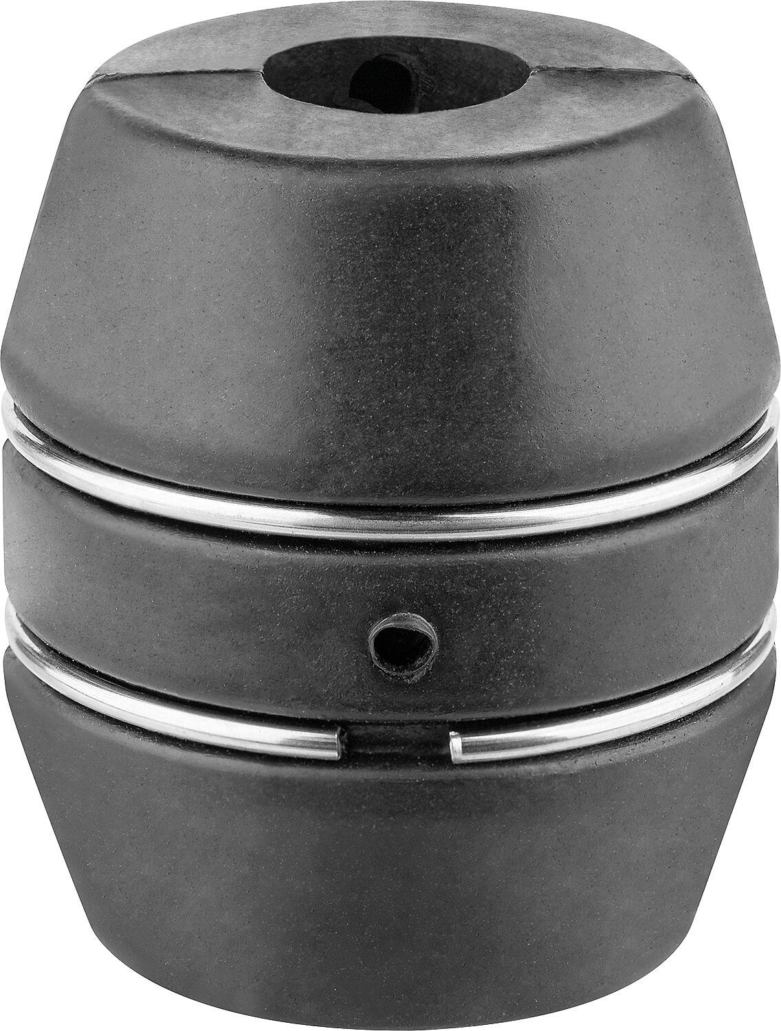 Weight for kitchen sink tap, plastic coated