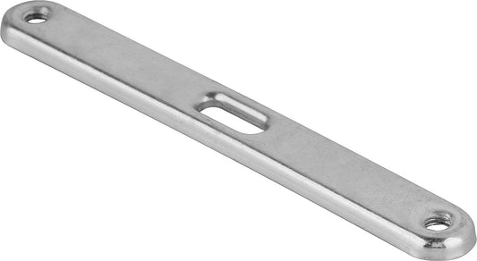 Double mounting plates, axle dimension 160mm, M8, galvanized steel.