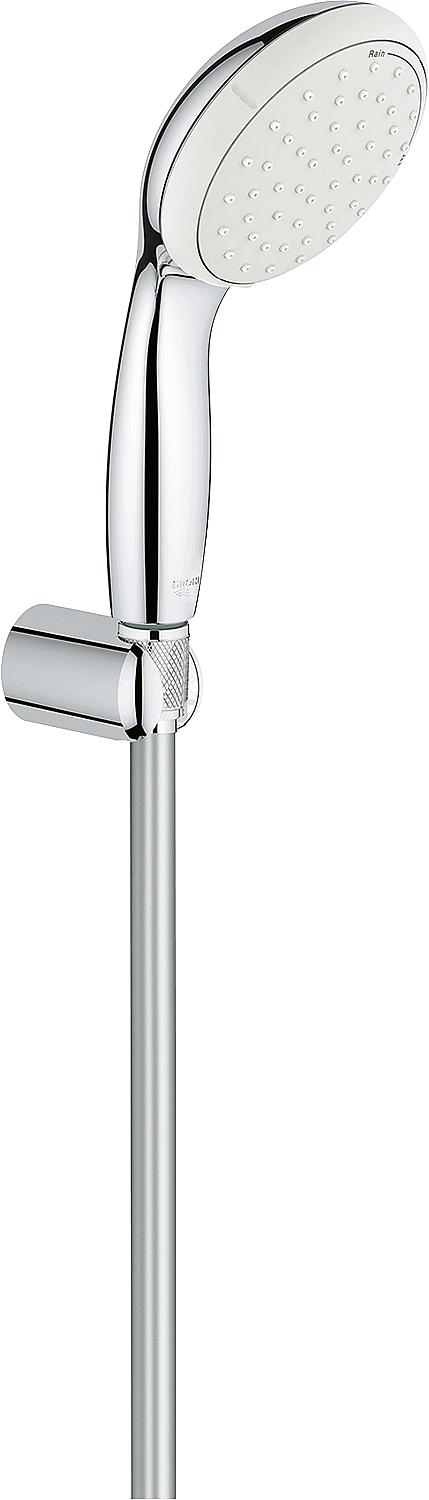 Brausegarnitur Grohe Tempesta 100, verchromt, 2 Strahlarten, Brausehalter,Schlauch