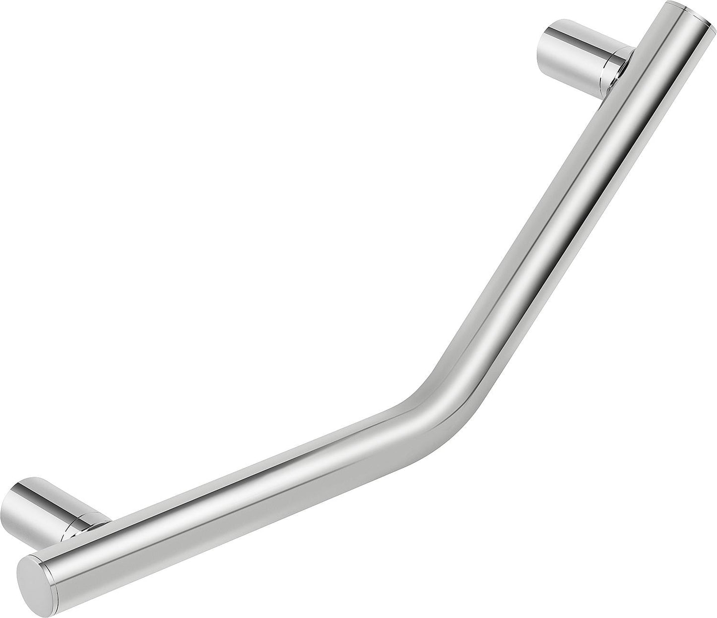 Elida 45° angled handle, chrome-plated stainless steel, WxHxD: 438x438x87mm