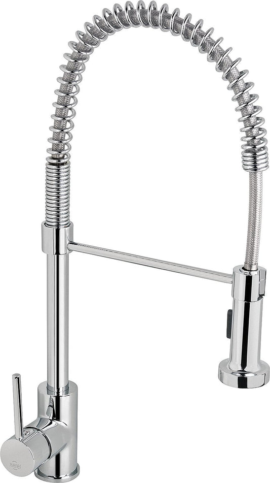 Spültischmischer Salsa ND herausnehmbare Geschirrbrause Ausladung 222 mm verchromt