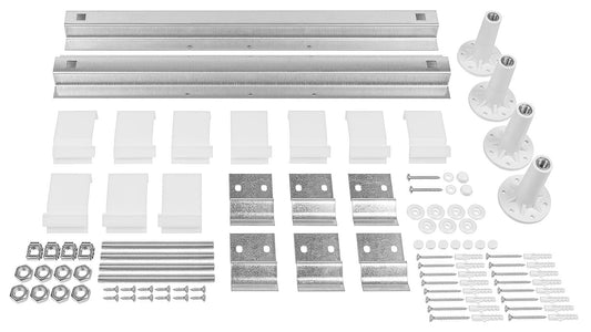 Mounting kit for bathtub apron