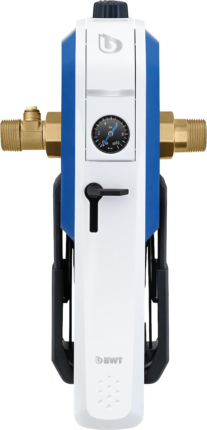 Filtre monocommande BWT E1, comprenant un réducteur de pression