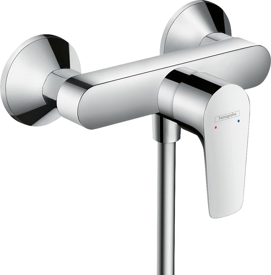 Hansgrohe Talis E chrome surface-mounted shower mixer